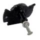 Black Angel Iron Cabinet Knob
